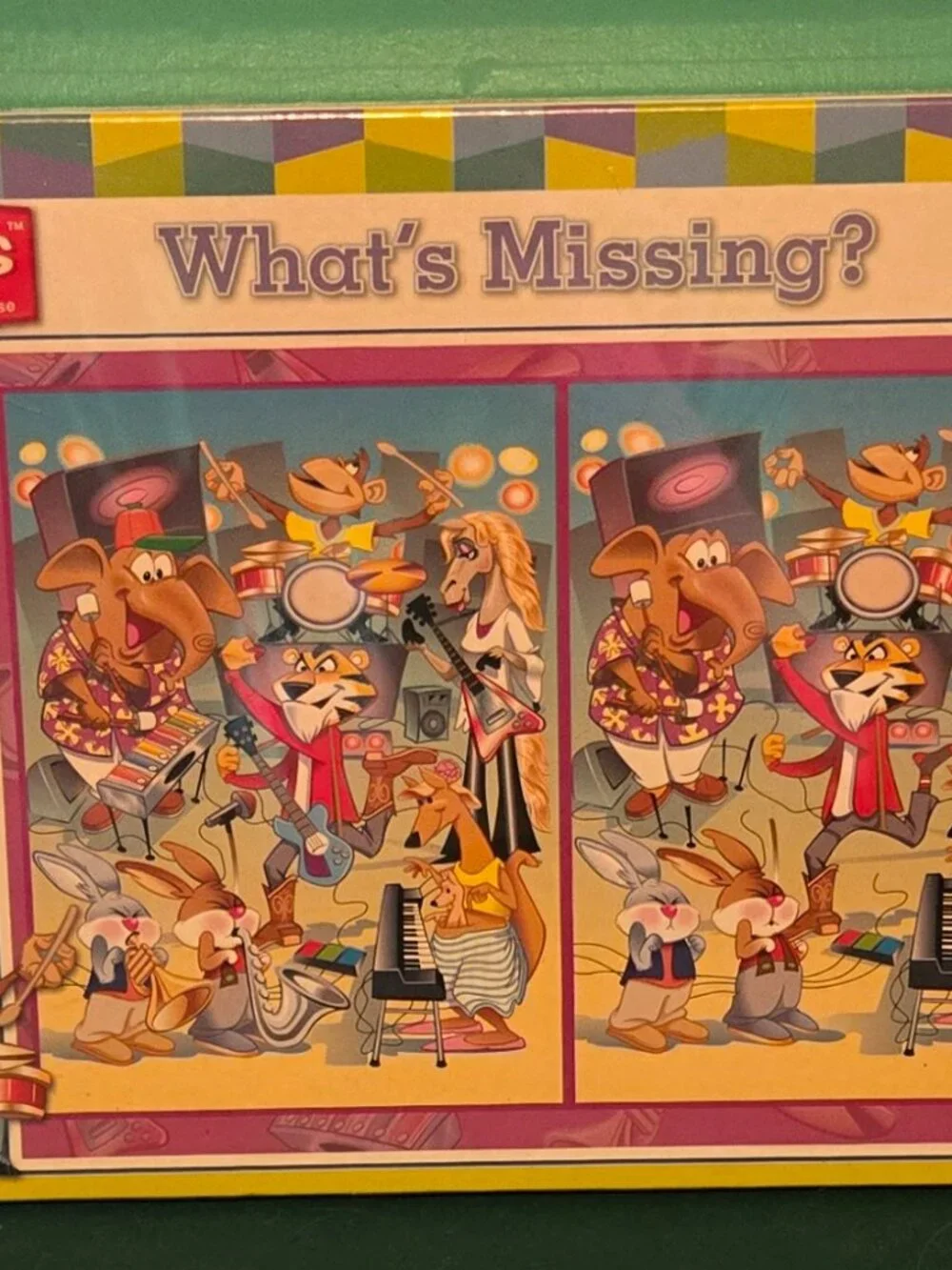 Ravensburger Highlights What’s Missing? 100 Piece Picture Puzzle New Sealed